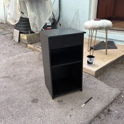 Black Nightstand 