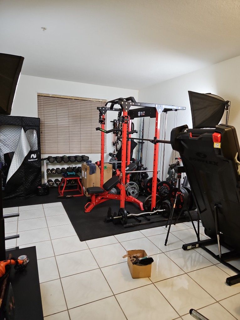 Power Rack Major Fitness Power Cage, PLM03 With  Bench 