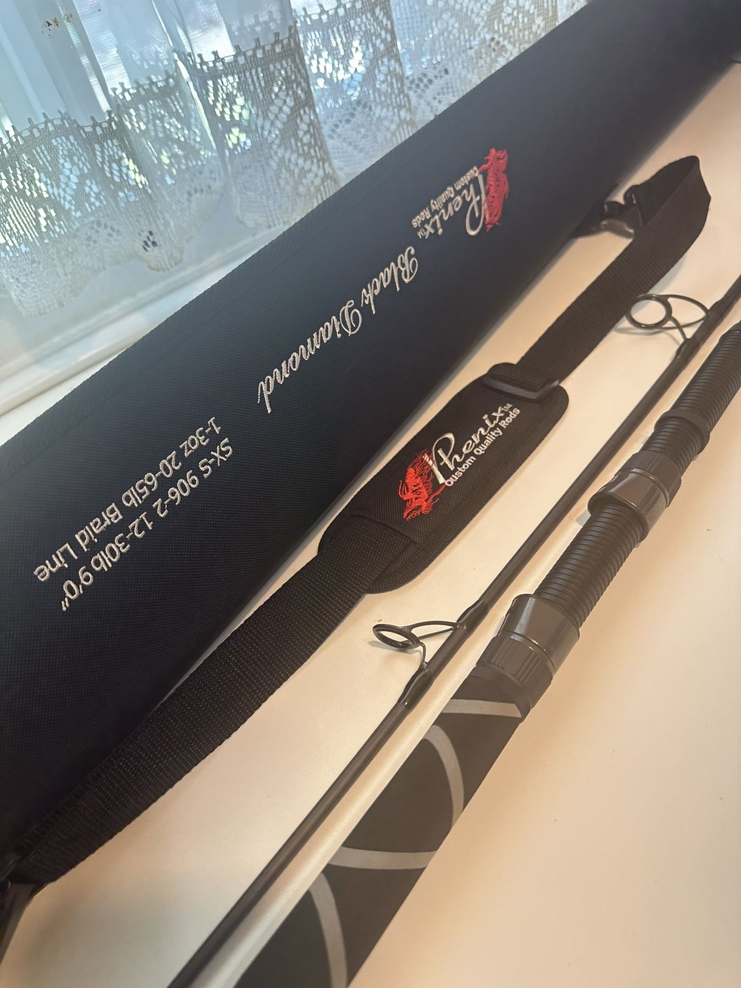 Phenix Black Diamond Spinning Surf Rod - SX-S 906-2 - 9' - 20-65 lb.