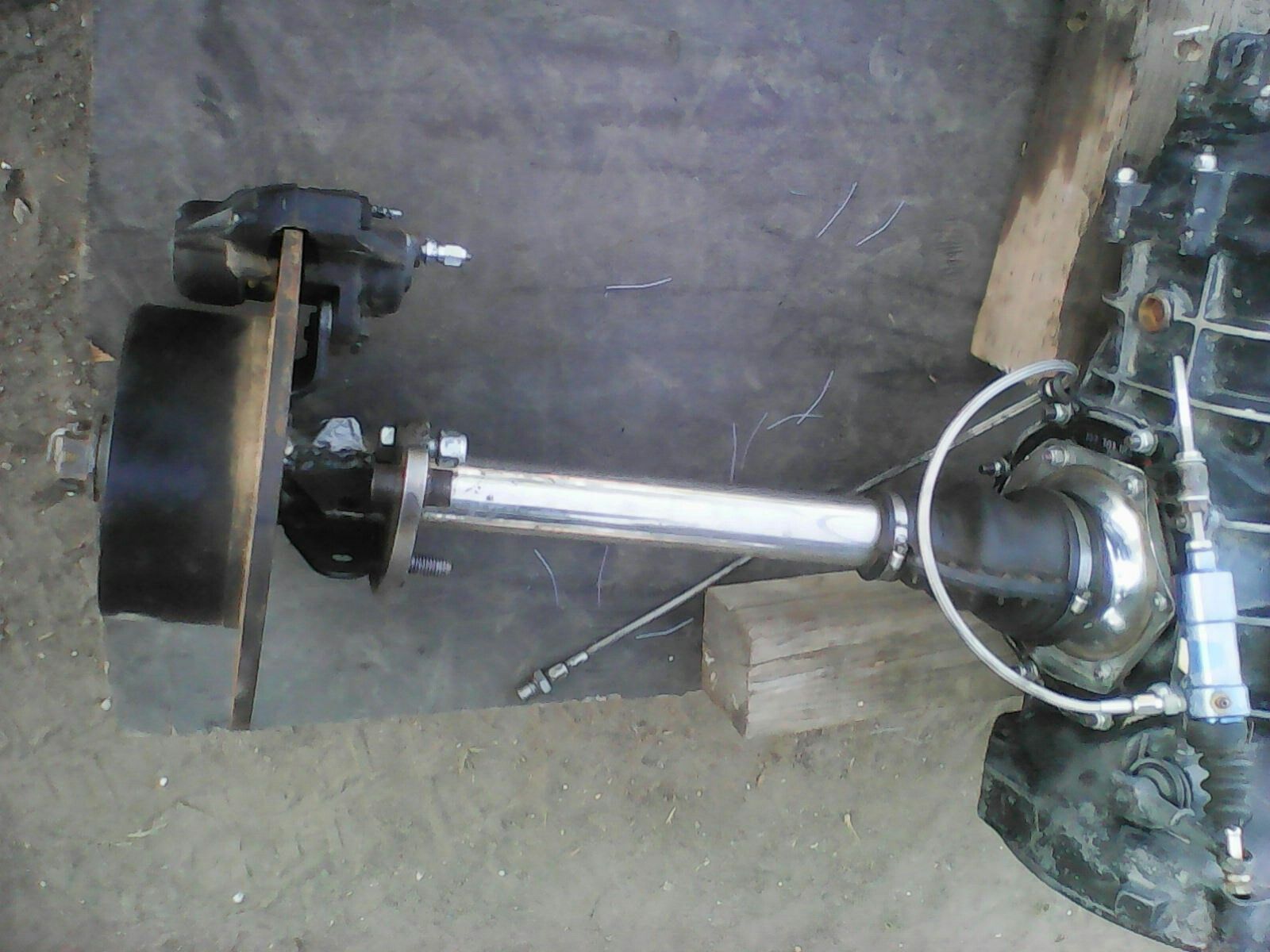 VW transaxle for mid engine professional built.100 complete! Disk