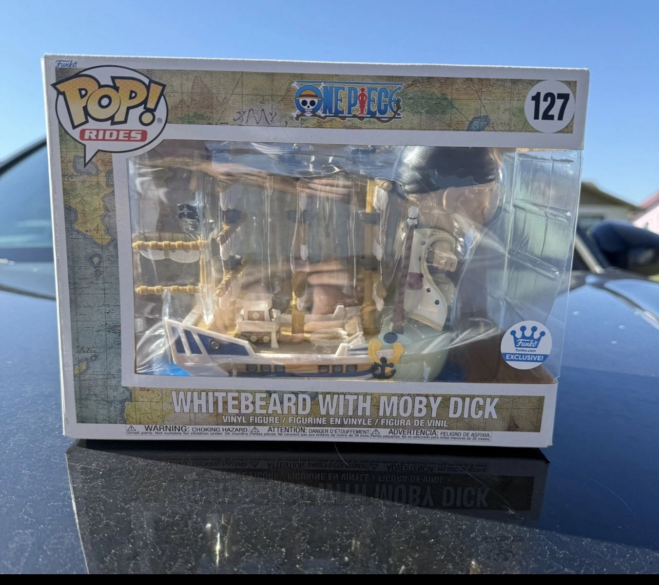 Funko Pop! One Piece - Whitebeard With Moby Dick Ship #127 Funko Shop Exclusive