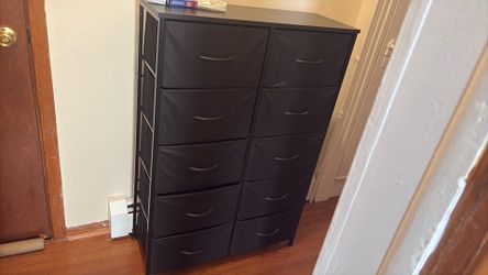 Black dresser