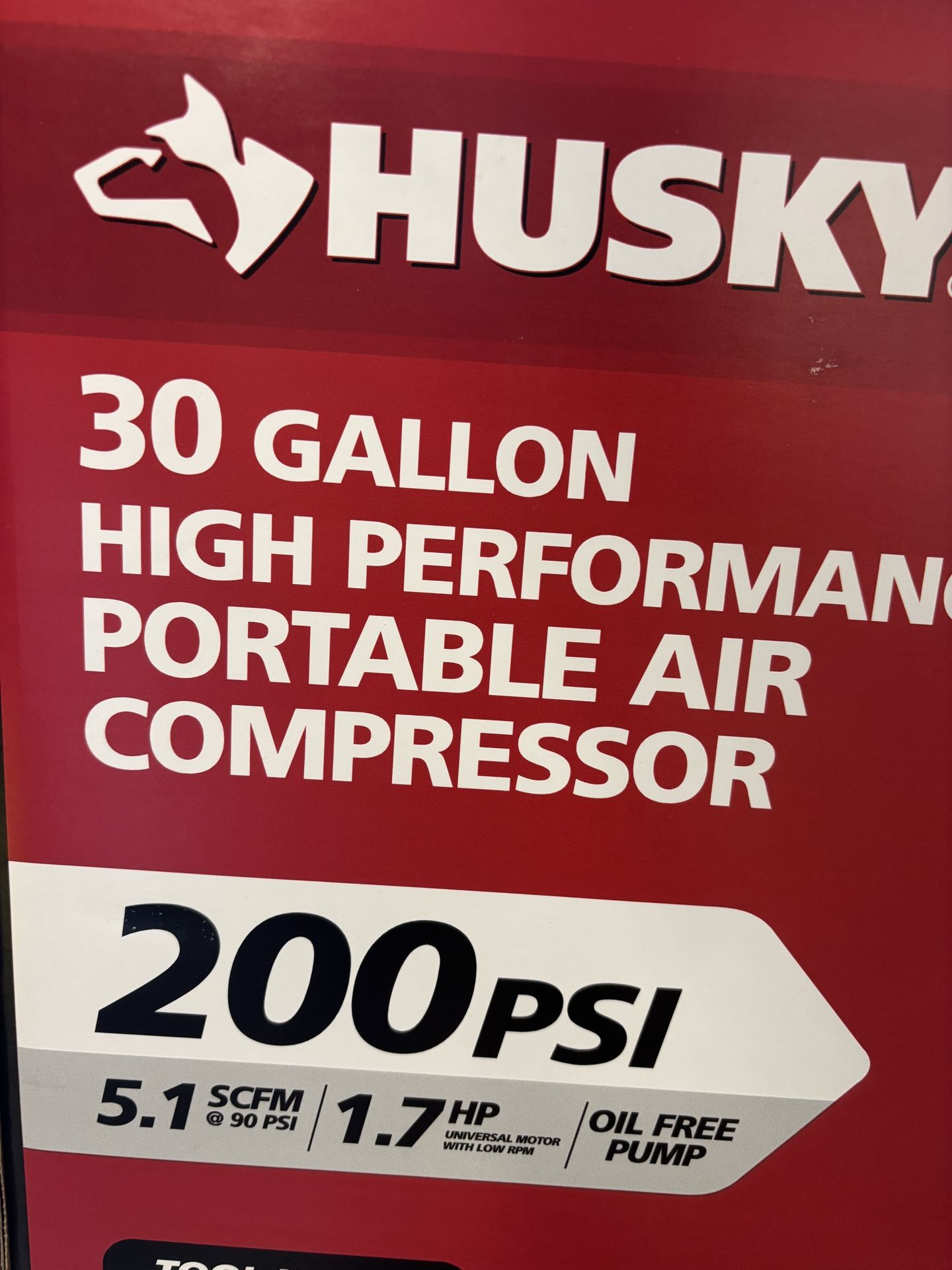 Husky Air Compressor 