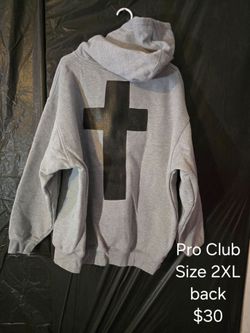 Refurbished Pro Club Zip up hoodie