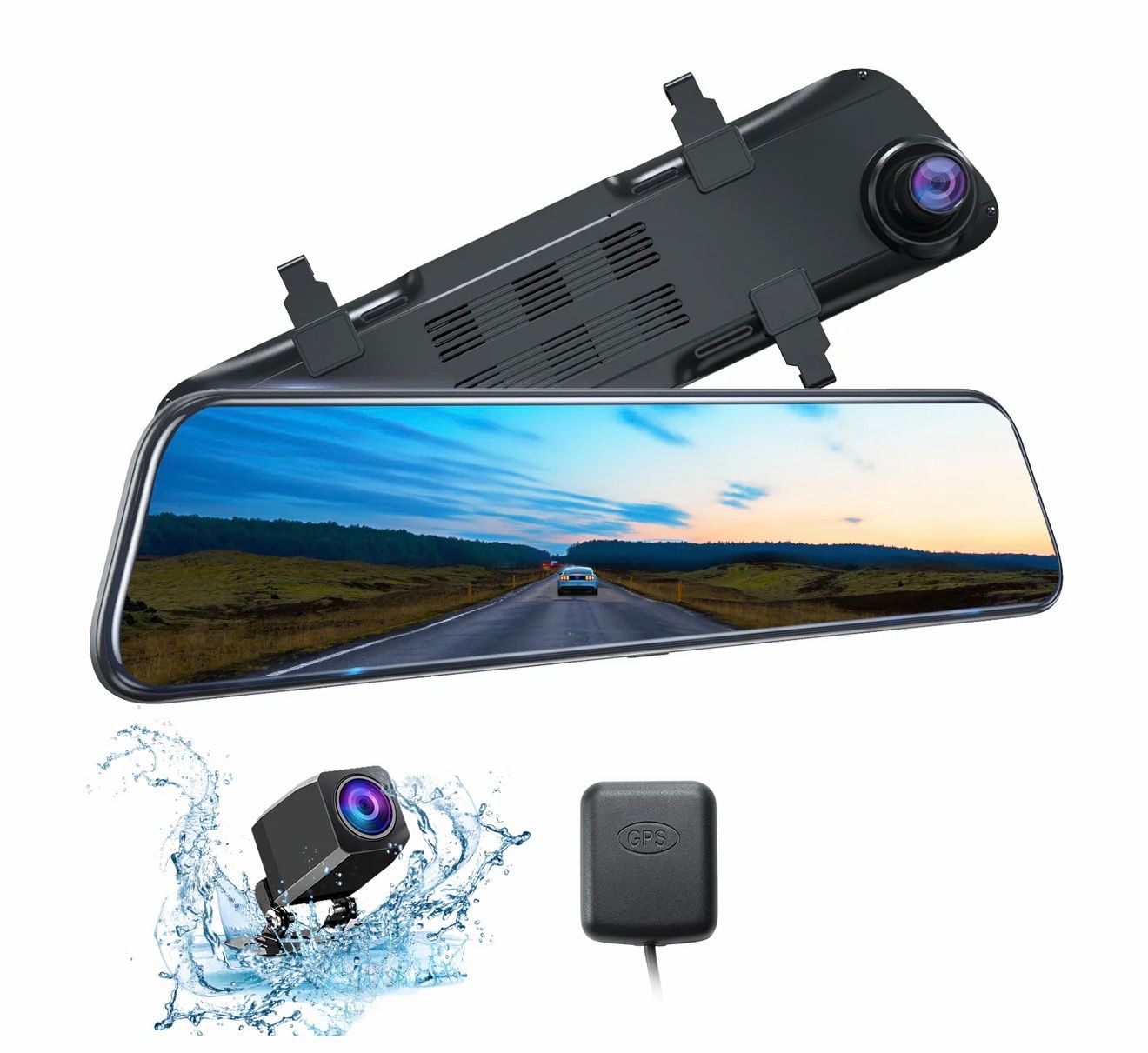 Kingslim DL12 Pro 4K Mirror Dash Cam