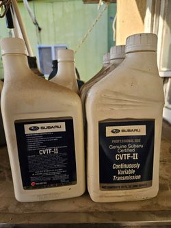 Subaru transmission fluid