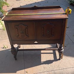 Vintage Cabinet With Dual Doors