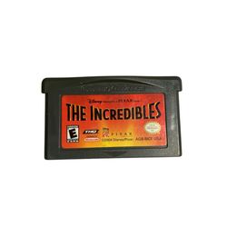 The Incredibles Disney Nintendo GBA Loose Cartridge Game TESTED