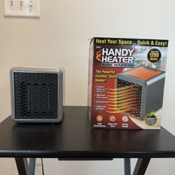 Handy Heater Pure Warmth – Compact 1200W Ceramic Space Heater (With Box)