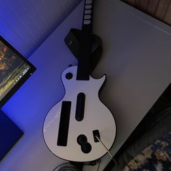 Guitar Hero Les Paul (Fully modded mechanical guitar)