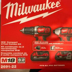 Milwaukee M18 Combo Kit 
