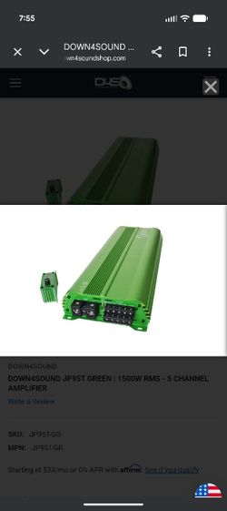 5 Channel Amp Down4sound OBO