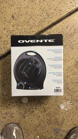 Ovente HE24B Portable Fan Heater