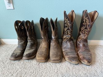 Ariat Boots And Brand NEW Double H Boots