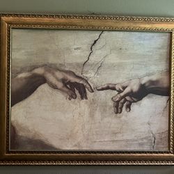 The Creation Of Adam Artwork