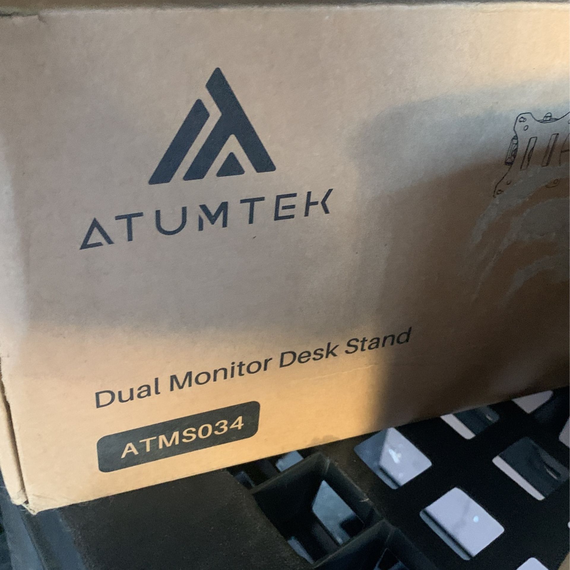 ATUMTEK Dual Monitor Mount Stand 