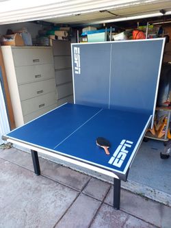 ESPN Regulation Ping Pong Table w/ accessories