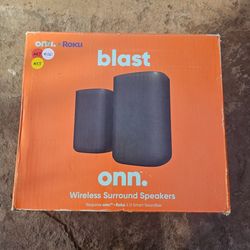 Onn Roku blast Wireless Surround Speakers