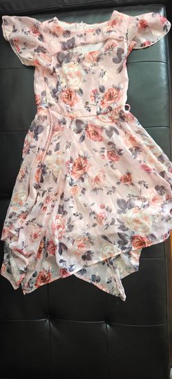 Size 10 rose pink girl dress