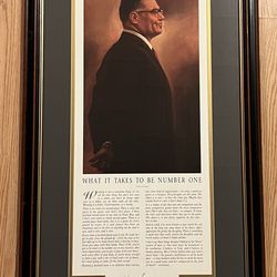 Green Bay Packers Vince Lombardi Framed Lithograph