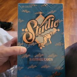 Sealed Box Of Baseball Cards 