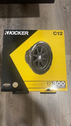 Kicker C12 subwoofer