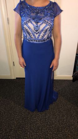 Blue dress size 10