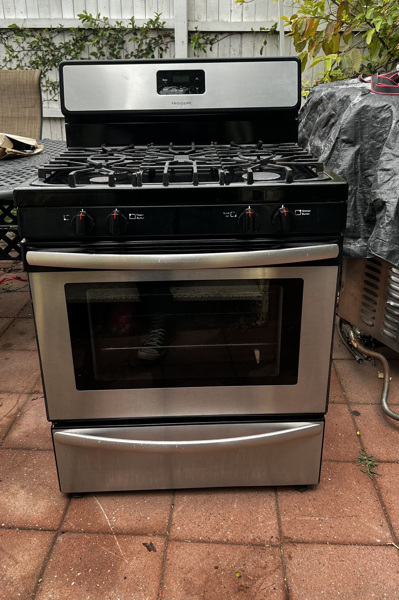 Stainless Frigidaire Stove