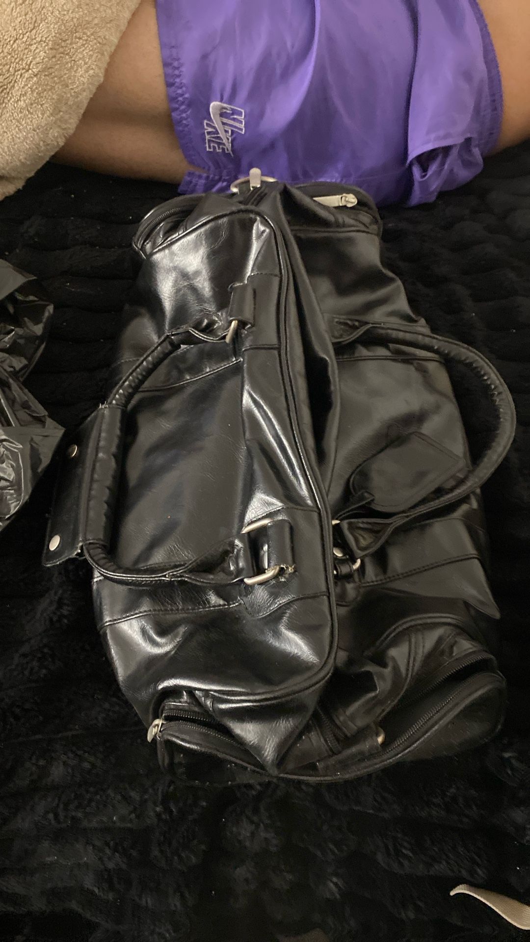 Leather Duffle Bag