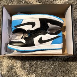Jordan 1 Low Dark Powder Blue