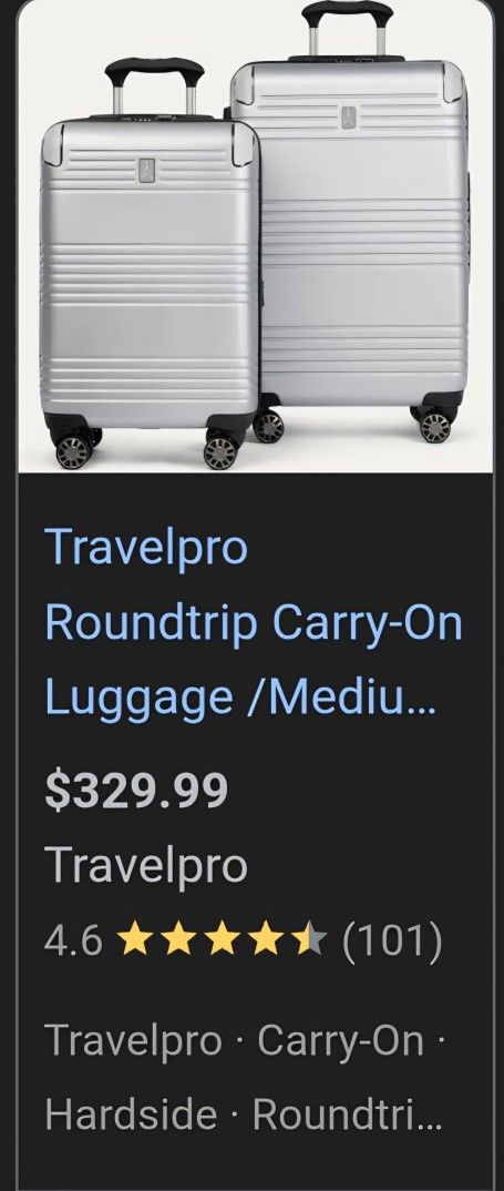Travelpro Luggage Brand New Sealed Never Opened