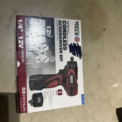 Matco MCL12SBK Cordless Screwdriver Kit 