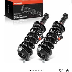 A-Premium Rear Pair (2) Complete Strut and Coil Spring Assembly Compatible with Subaru Legacy 2019, Driver and Passenger Side 