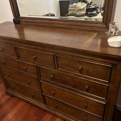 Dresser With Mirror  Used For Sale