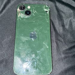 iPhone 13 used - cracked on front and back - unlocked