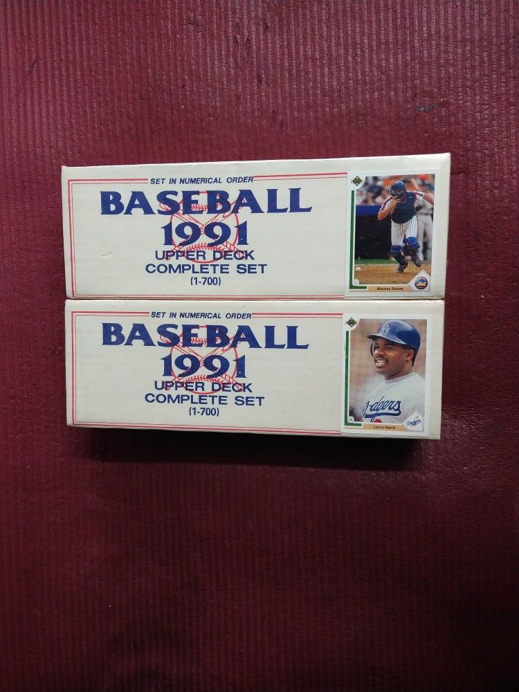 1991 Upper Deck baseball Sets