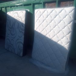 Two Nice Comfortable Quality Full-size Mattresses (no box springs)