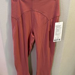 Lululemon Unlimit HR Tight 25” Size 4