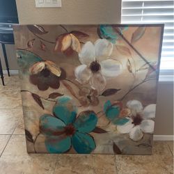 Canvas Flower Picture