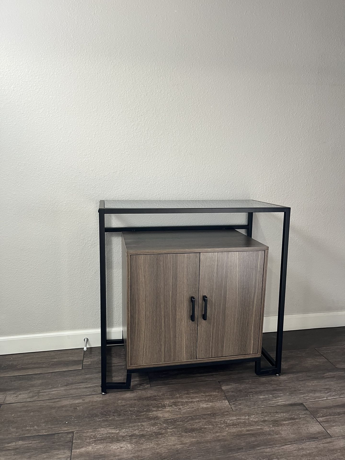 Sideboard Buffet Storage Cabinet 2 Door Accent Console Table