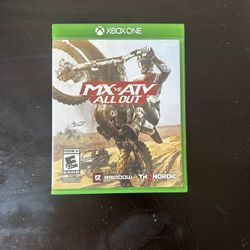 Mx Vs Atv, All Out, Xbox One