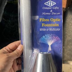 Fiber optic fountain