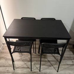 IKEA Sandsberg Table With 4 Chairs