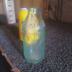 Very Old 1940' S Green Dr. Pepper Bottle