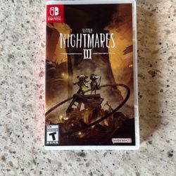 Little Nightmares 3 Nintendo Switch (used Like New)