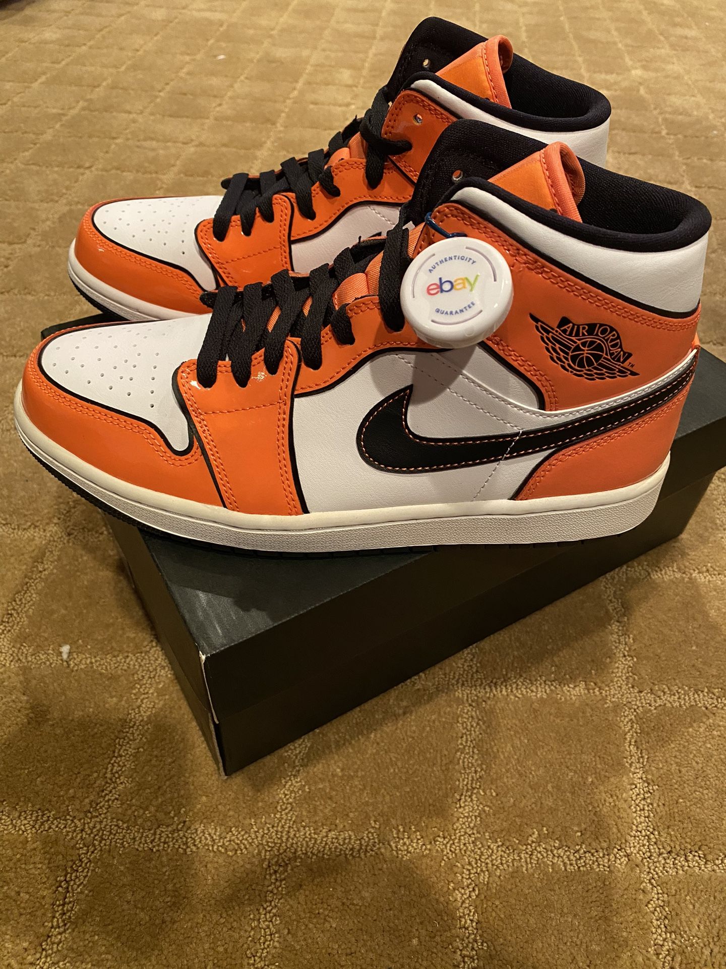 Orange Jordan Aj Mid Se Mens Stores Air Jordan Mid SE Turf Orange