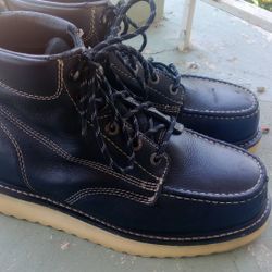 Steel Toe Work Boots 10-EW Wolverine 6"