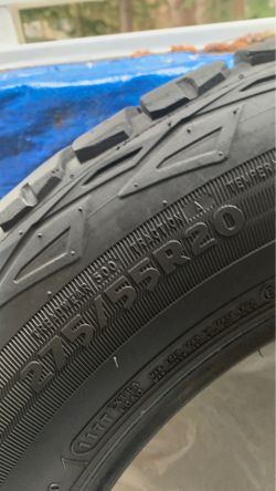 Tires 4 x 20inc