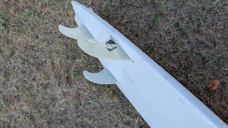 Rusty 6'6 surfboard fish