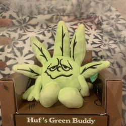 GREEN BUDDY PLUSH DOLL